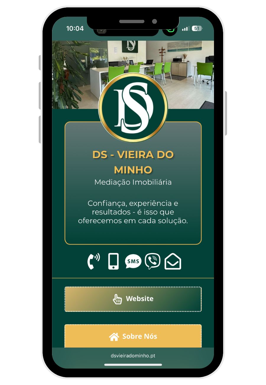 FindLeads - Cartão de Visita Digital