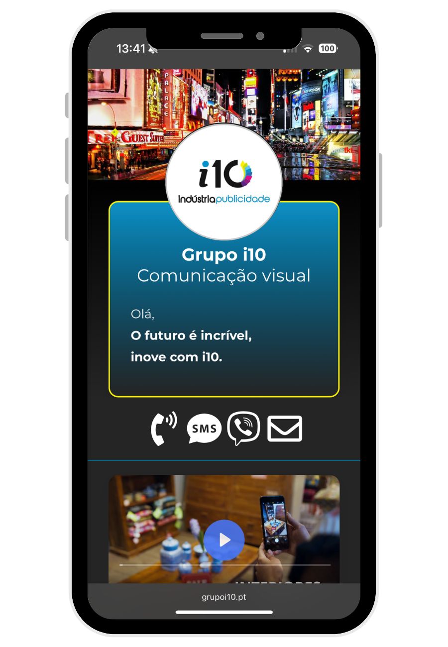 FindLeads - Cartão de Visita Digital